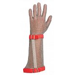 Kovové protiřezné rukavice pro řezníky Bátmetall, dlouhá