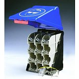 další vyobrazení ABS SecuBox Maxi na 12 brýlí- modrý, 236x315x200