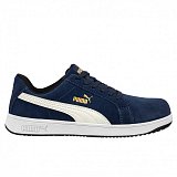 další vyobrazení Bezpečnostní polobotka PUMA ICONIC SUEDE NAVY LOW S1P