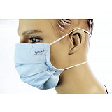 další vyobrazení Certifikovaná textilní rouška HIGHSAFE+ SE STŘÍBREM, za hlavu, pratelná 