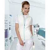 další vyobrazení Dámská fleece vesta JANETTE, bílá