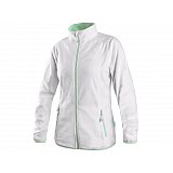 další vyobrazení Dámská fleecová mikina CXS GRANBY LADY, bílo-zelená 