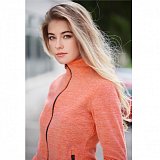 další vyobrazení Dámská fleecová mikina Malfini SHIFT, sunset melír