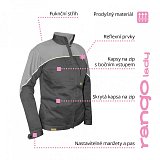 další vyobrazení Dámská montérková blůza CHAMEO RANGO LADY, tm.šedá/sv.šedá