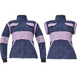 další vyobrazení Dámská montérková pracovní blůza MAX NEO LADY, navy/fialová