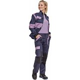 další vyobrazení Dámská montérková pracovní blůza MAX NEO LADY, navy/fialová