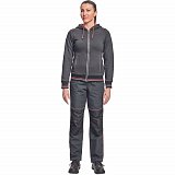 další vyobrazení Dámská pracovní mikina KNOXFIELD LADY, antracit/červená