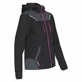 další vyobrazení Dámská softshellová bunda Nine Worths FLORENCE 1502, černá-fuchsiová