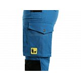 další vyobrazení Dámské montérkové kalhoty CXS STRETCH,středně modrá-černá