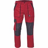 další vyobrazení Dámské montérkové kalhoty MAX NEO LADY, červená/černá