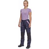 další vyobrazení Dámské montérkové kalhoty MAX NEO LADY, navy/fialová