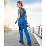 další vyobrazení Dámské montérkové pracovní kalhoty s laclem Ardon 4TECH, modro/černé