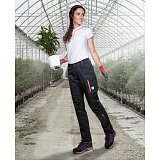 další vyobrazení Dámské pracovní kalhoty Ardon FLORET, černo-růžová