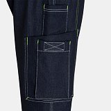 další vyobrazení Dámské pracovní laclové kalhoty Nine Worths MANEA 1285, modré