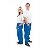 další vyobrazení ESD pracovní pánské pasové kalhoty, středně modré