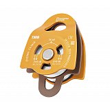 další vyobrazení Kladka SingingRock TWIN (dvojitá), oranžová