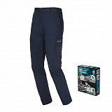 další vyobrazení Letní kalhoty Issa EASY STRETCH, modré