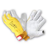 další vyobrazení Montážní kombinovaná rukavice bez 3 prstů TROPIC, suchý zip