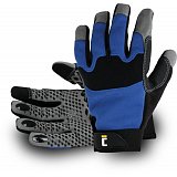 další vyobrazení Montážní kombinované rukavice CUERVO, modré