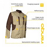 další vyobrazení Montérková blůza CHAMEO RANGO, béžová/hnědá	