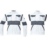 další vyobrazení Montérková pracovní blůza MAX NEO, bílá/šedá