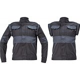 další vyobrazení Montérková pracovní blůza MAX NEO, černá/šedá