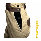 další vyobrazení Montérkové 3/4 laclové kalhoty CHAMEO RANGO, béžová/hnědá	