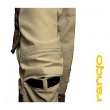 další vyobrazení Montérkové 3/4 laclové kalhoty CHAMEO RANGO, béžová/hnědá	