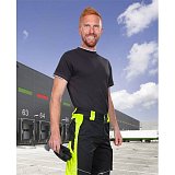 další vyobrazení Montérkové kalhoty do pasu Ardon NEON, černo-žluté