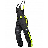 další vyobrazení Montérkové kalhoty s laclem Ardon NEON, černo-žluté