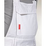 další vyobrazení Montérkové kalhoty s laclem Ardon URBAN+, bílá