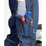 další vyobrazení Montérkové kalhoty s laclem Ardon URBAN+, tmavě modré