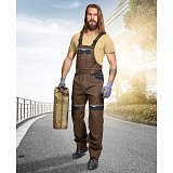 další vyobrazení Montérkové laclové kalhoty COOL TREND, hnědo/černé