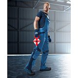 další vyobrazení Montérkové laclové kalhoty R8ED+,modro/modré (prodloužené)