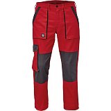 další vyobrazení Montérkové pracovní kalhoty MAX NEO, červená/černá