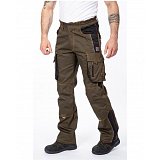 další vyobrazení Montérkové pracovní pasové kalhoty Ardon VISION, zelené (prodloužené)