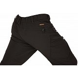 další vyobrazení Outdoorové strečové kalhoty Bennon FOBOS TROUSERS BLACK, černé