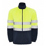 další vyobrazení Pánská reflexní fleecová mikina Altair, žlutá/navy