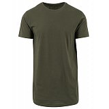 další vyobrazení Pánské prodloužené triko Shaped Long Tee, olivové