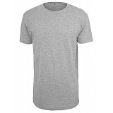 další vyobrazení Pánské prodloužené triko Shaped Long Tee, světle šedé