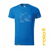 další vyobrazení Pánské triko CHAMEO ROLO II, snorkel blue	
