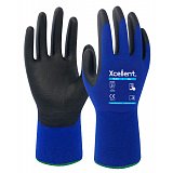 další vyobrazení Povrstvené rukavice Xcellent Second Skin PU, dlaň