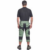 další vyobrazení Pracovní 3/4 kalhoty CRV DAYBORO, mechově zelená