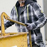 další vyobrazení Pracovní flanelová košile Nine Worths GRAF 1257, černo-bílá