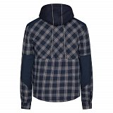 další vyobrazení Pracovní flanelová košile Nine Worths GRAF 1257, námořní modrá