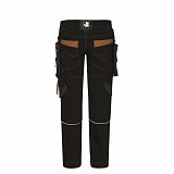 další vyobrazení Pracovní kalhoty Nine Worths VINCENTE 1389, černo-hnědá