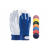 další vyobrazení Pracovní kombinované rukavice HOBBY, suchý zip, kozinka