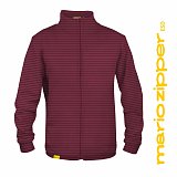 další vyobrazení Pracovní mikina na zip CHAMEO MARIO ZIPPER ESD, vínová