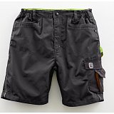 další vyobrazení Pracovní montérkové kraťasy Terrax 20385, černo- limetkové