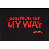 další vyobrazení Pracovní triko Bennon HARDWORKER, černá/červená